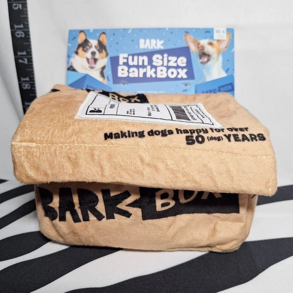 NWT Bark Funsize BarkBox Dog Toy XS-S
